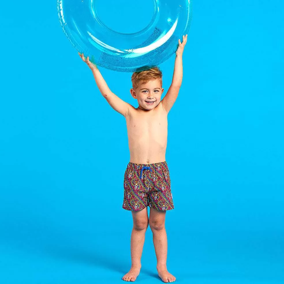 Posh Peanut Swim Trunks New