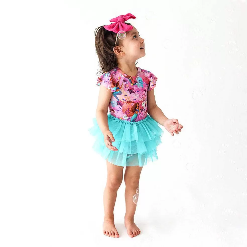 Posh Peanut Tulle Bodysuit Dress Flash Sale