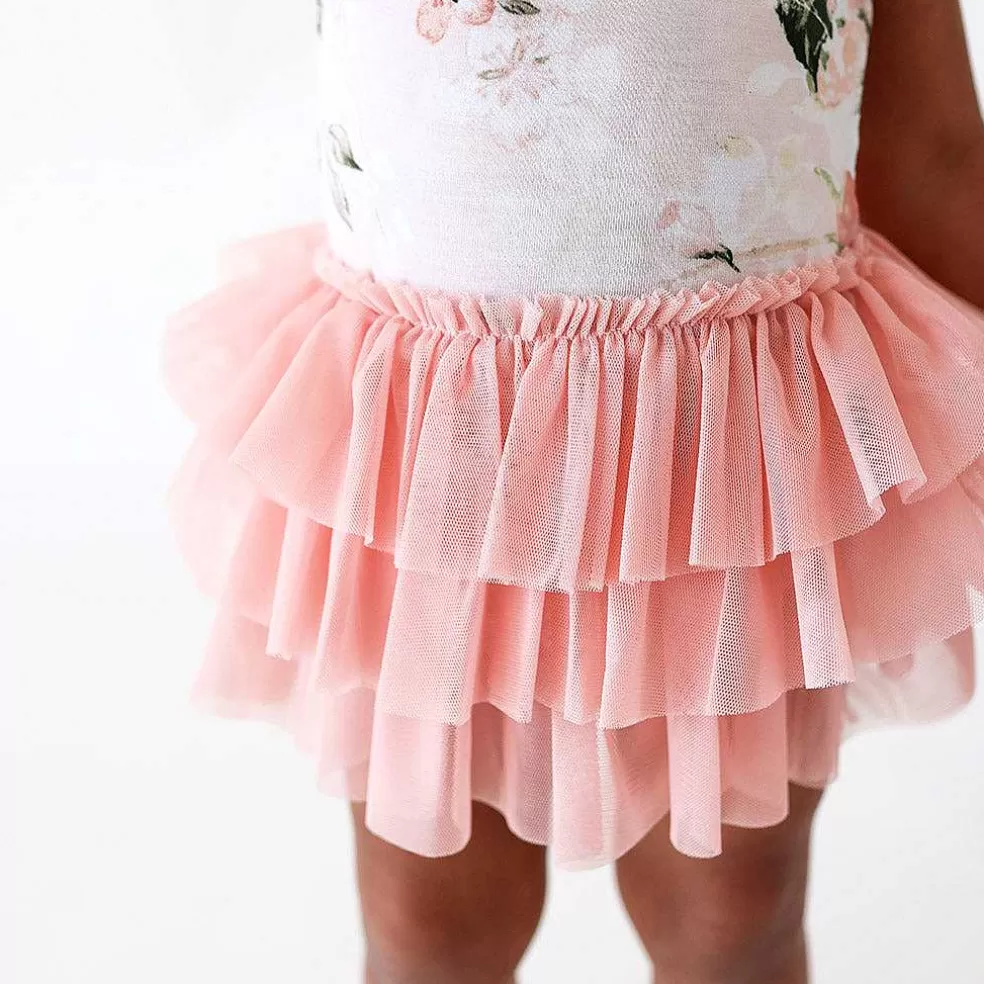 Posh Peanut Tulle Bodysuit Dress Best Sale