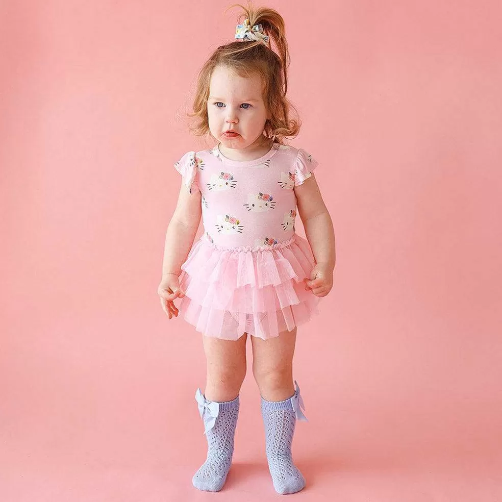 Posh Peanut Tulle Bodysuit Dress Best