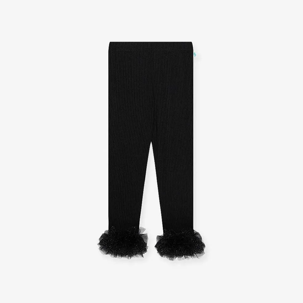 Posh Peanut Tulle Ruffled Leggings Hot