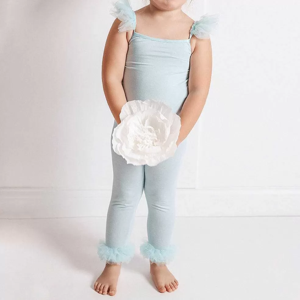 Posh Peanut Tulle Ruffled Leggings Cheap