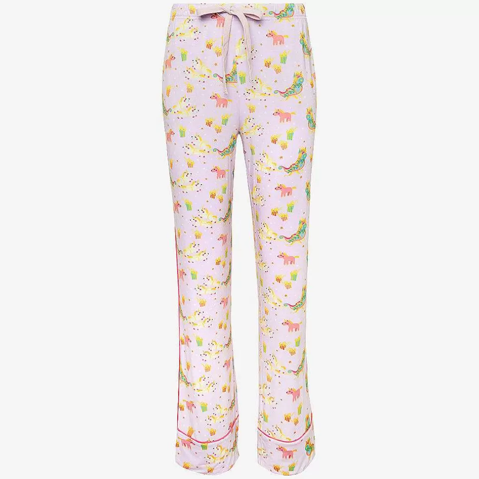 Posh Peanut Women'S Relaxed Pant Luxe Loungewear Flash Sale